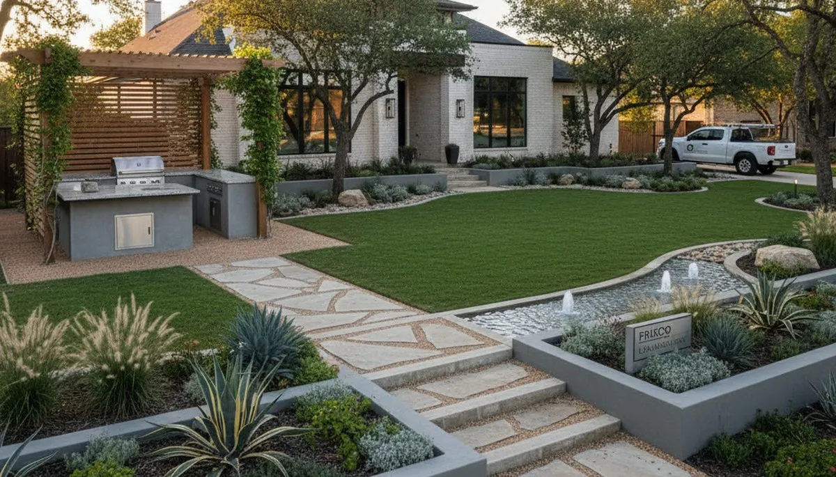 Dallas TX landscaping service for residential and commercial outdoor maintenance
